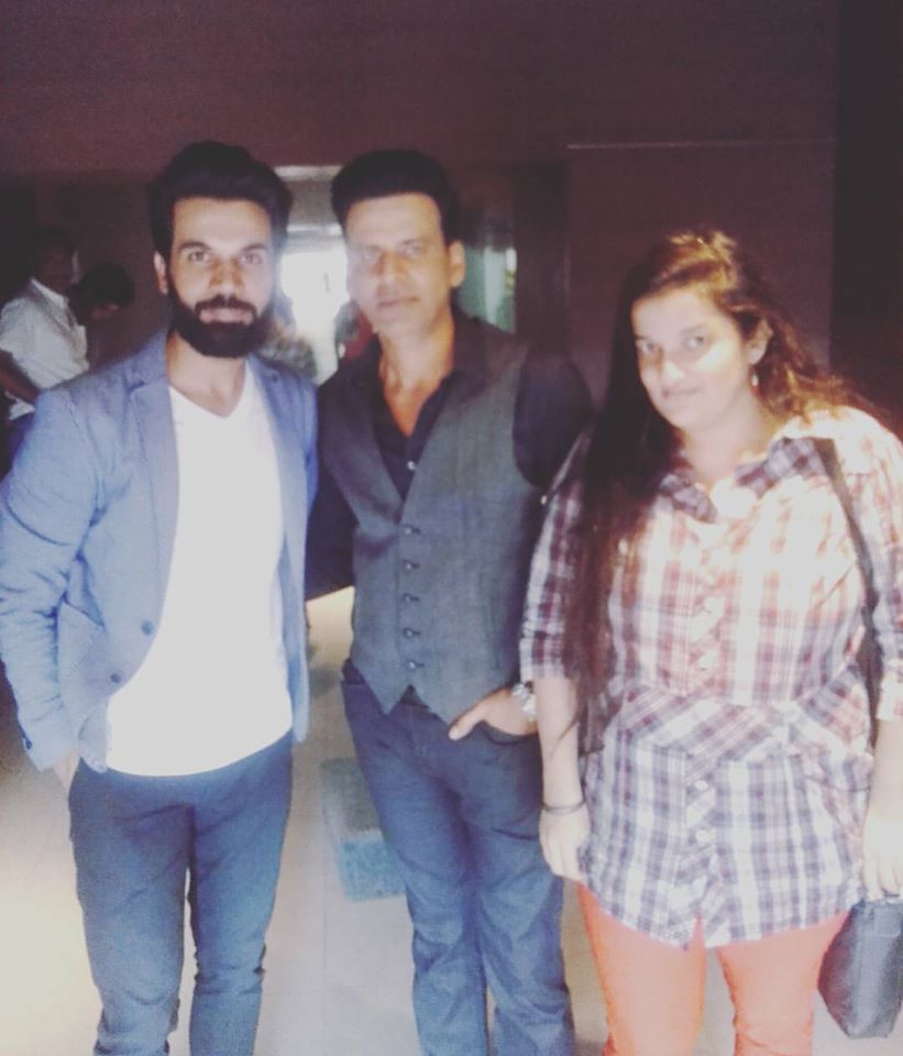 Manoj Bajpai, Rajkumar Rao and Priyanka Raina