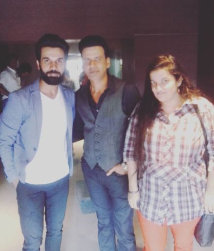Manoj Bajpai, Rajkumar Rao and Priyanka Raina