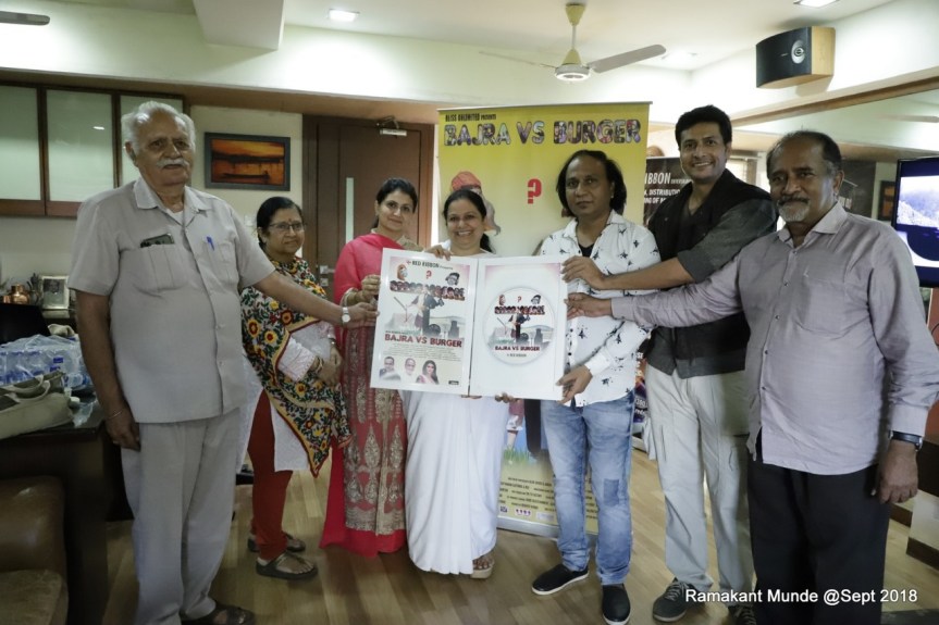 Bajra vs Burger DVD launch by Brahmakumari and Jyoti Venkatesh alomg with cast &amp; crew